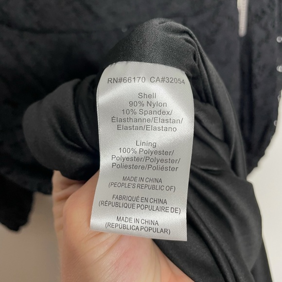 Anthropologie | NWT Hutch Dolly Lace Midi Dress Black Small - Picture 9 of 10